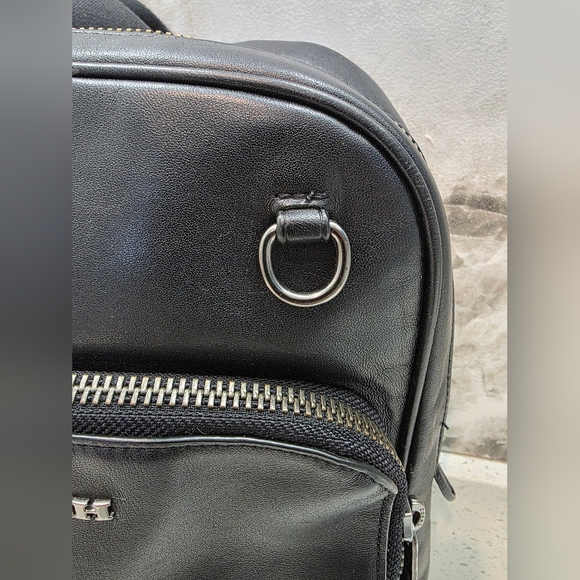 Coach Black Leather Unisex And/or Men's Bag - Gunmetal - Picture 7 of 15